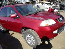 2002 ACURA MDX RED 3.5L AT 4WD A16434